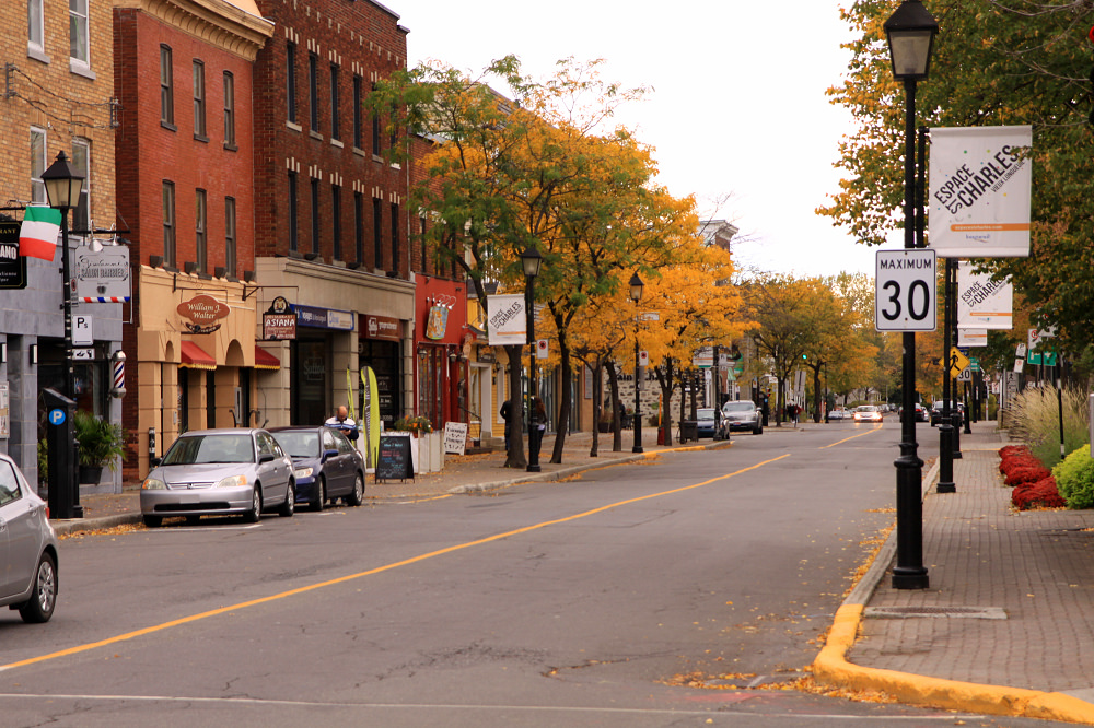 Rue Saint-Charles à Longueuil